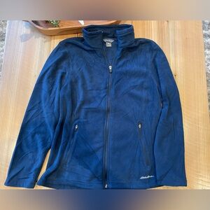 Eddie Bauer Blue Fleece Jacket